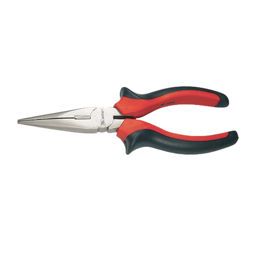 ALICATE BICO MEIA CANA RETO NICKEL, 6 POL, 160 MM, NIQUELADO, CABO DUPLA INJECAO, 1 PC//MTX