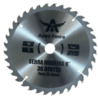 SERRA CIRCULAR MADEIRA 9 1/4x36D - APEX FORCE