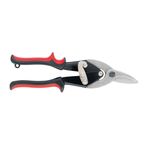 TESOURA PARA CHAPA, 10 POL. 250 MM, CORTE DIREITO, CABO DUPLA INJECAO, 1 PC