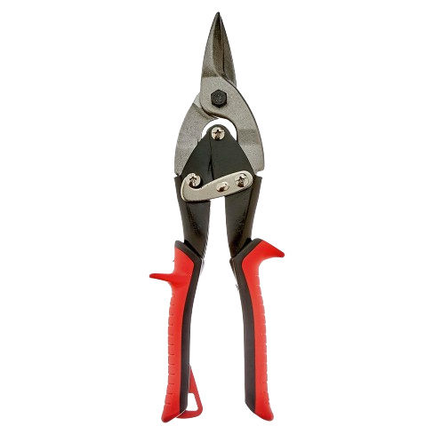 TESOURA RETA LONGA, 285 MM, CORTE RETO, CABO EMBORRACHADO