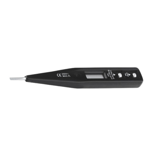 CHAVE MULTITESTE DIGITAL, 12 - 220V, DISPLAY LCD, 1 PC//SPARTA