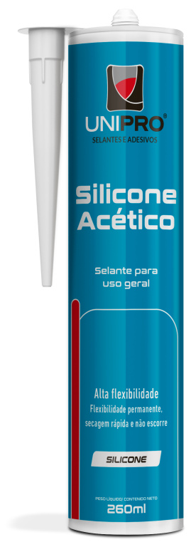 SILICONE ACETICO INCOLOR 260 ML EMB/24