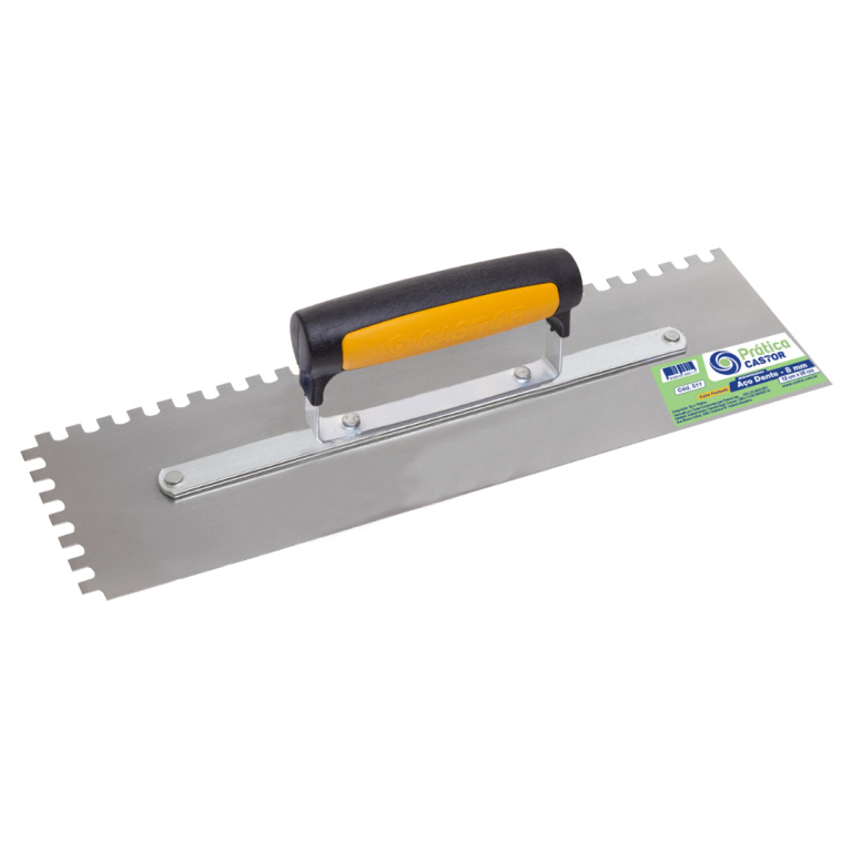 DESEMPENADEIRA PRATICA  ACO DENTADA 10X35CM