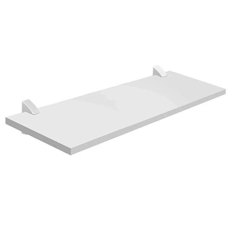 PRATELEIRA EM MDP COM SUPORTE CLIP 20 X 40 CM - BRANCA FSC