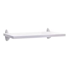 PRATELEIRA EM MDP COM SUPORTE CLIP 20 X 80 CM - BRANCA FSC