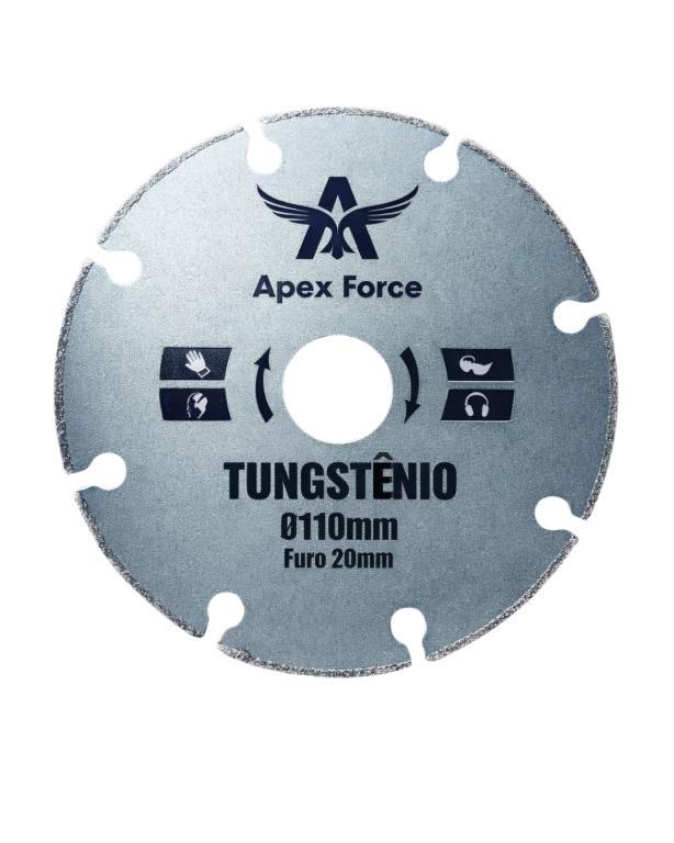 SERRA CIRCULAR TUNGSTENIO 110MMxF20 - APEX FORCE