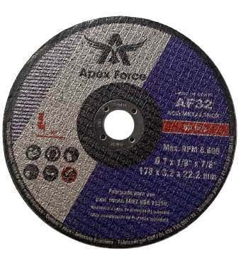 DISCO CORTE 7" (178 X 3,2 X 22,2) UN - APEX FORCE