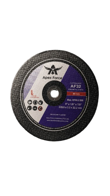 DISCO CORTE 9" (228,6 X 3,2 X 22,2) UN - APEX FORCE
