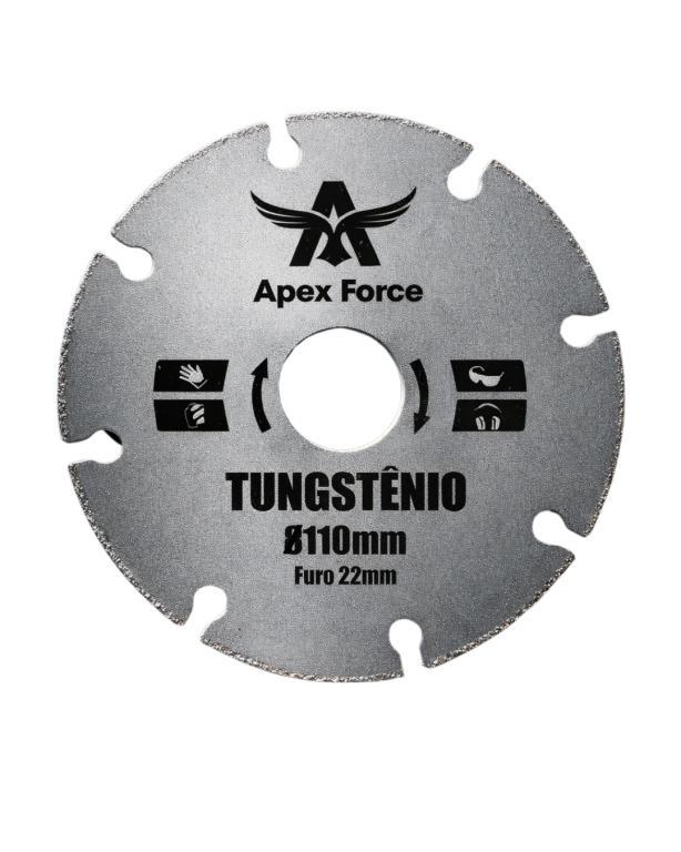 SERRA CIRCULAR TUNGSTENIO 110MMxF22 - APEX FORCE