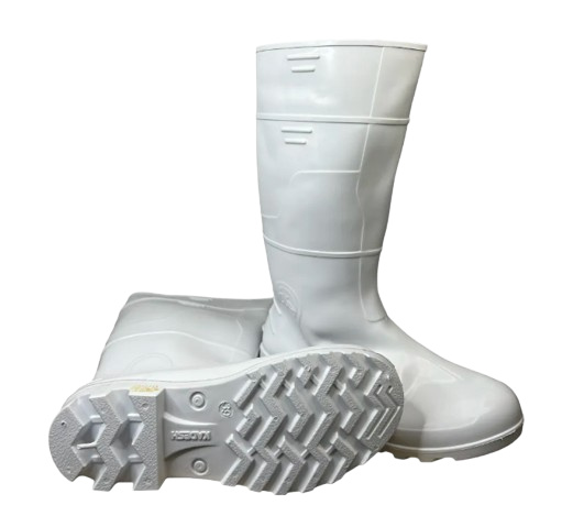 BOTA PVC BRANCO SAFETY BOOTS MEDIO -  N40