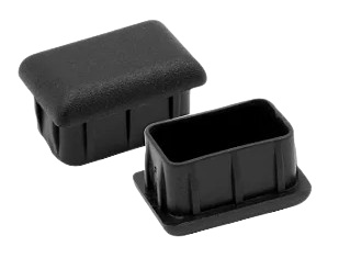 PONTEIRA INTERNA QUADRADA 20X20 - PRETO EMB/100