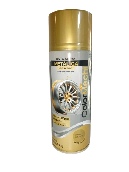 TINTA COLORMECHI 350ML - METALICA DOURADO EMB/6