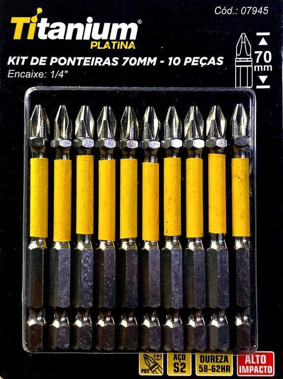 KIT PONTEIRA PHILLIPS 70MM 2X10 EMB/10