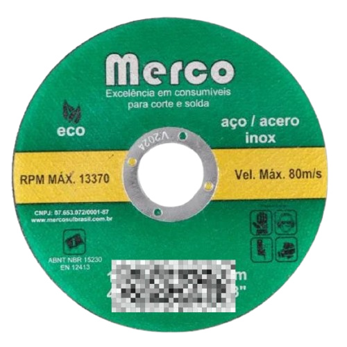 DISCO DE CORTE 14 (14 X 3,2 X 25,4) MERCOSUL
