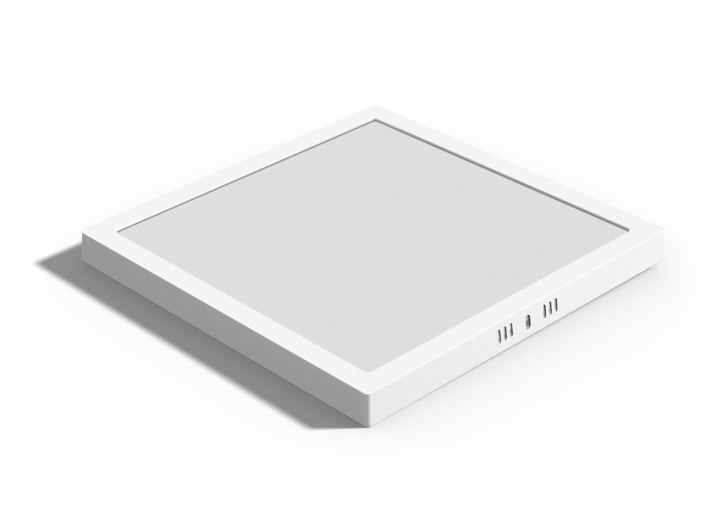 LUMINARIA SOBREPOR QUADRADA FLAT LED 24W AUTOVOLT 6500K 275X275X24