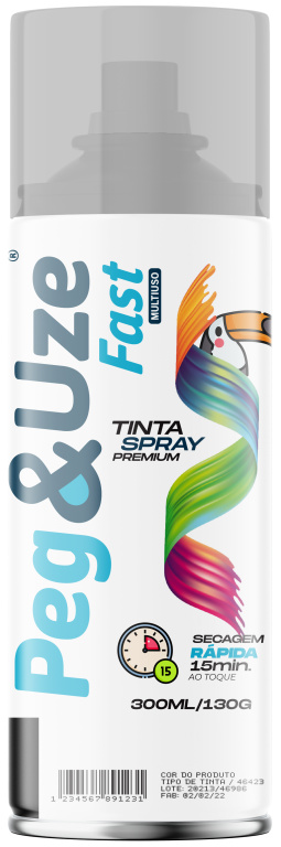 PEG&UZE FAST TINTA UG VERNIZ 300ML/130G EMB/6