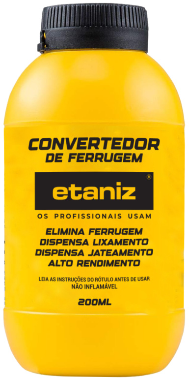 ETANIZ CONVERTEDOR DE FERRUGEM - FR/200ML  EMB/6