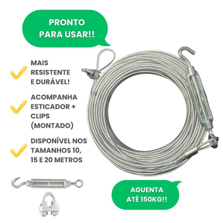 KIT VARAL ENCAPADO COM PVC 15MT - EMB/5 - Imagem 4