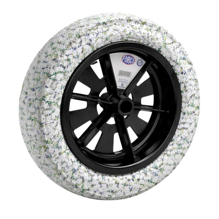 PNEU CARRIOLA BORRACHA EXPANDIDA RECICLADA 3,25 X 8 X 1" (26MM)