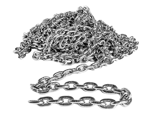 CORRENTE ELO CURTO 2,5MM - 3/32 GALV.  PCT 12,5KG - 100MT