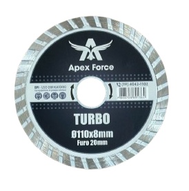 DISCO DIAM. TURBO 4.3/8 110MMxF20 - APEX FORCE