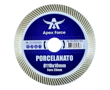 DISCO DIAM. PORCELANATO TURBO FINO 105MMXF20 - APEX FORCE