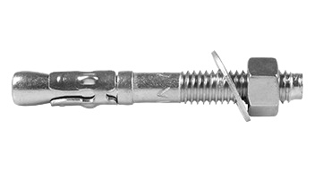 CHUMBADOR PBA 1/4 X 1.3/4 COM PORCA E ARRUELA - CX/100 - ANCORA