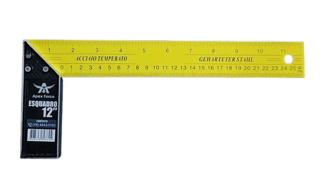 ESQUADRO DE ALUMINIO 12 - APEX