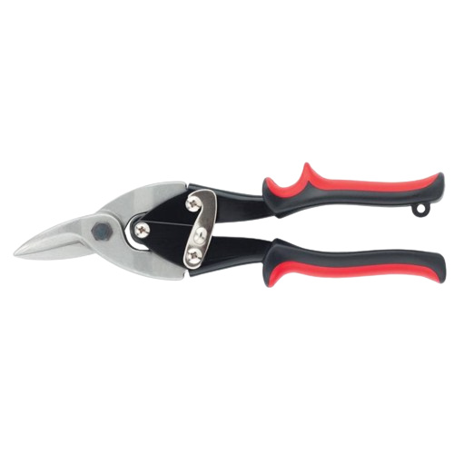 TESOURA CHAPA 10" 250MM CORTE ESQUERDO CABO DUPLA INJEÇÃO 1PC